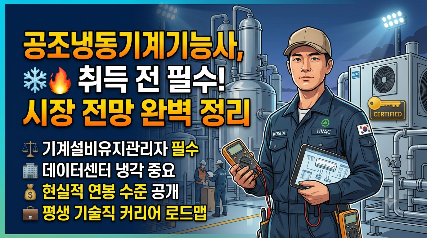 공조냉동기계기능사